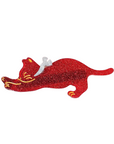 Stretching Kitty Hair Clips