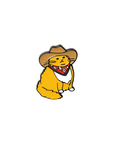 "Howdy Pawtner" Cowboy Cat Pin