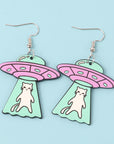 Cats From Meowter Space Earrings