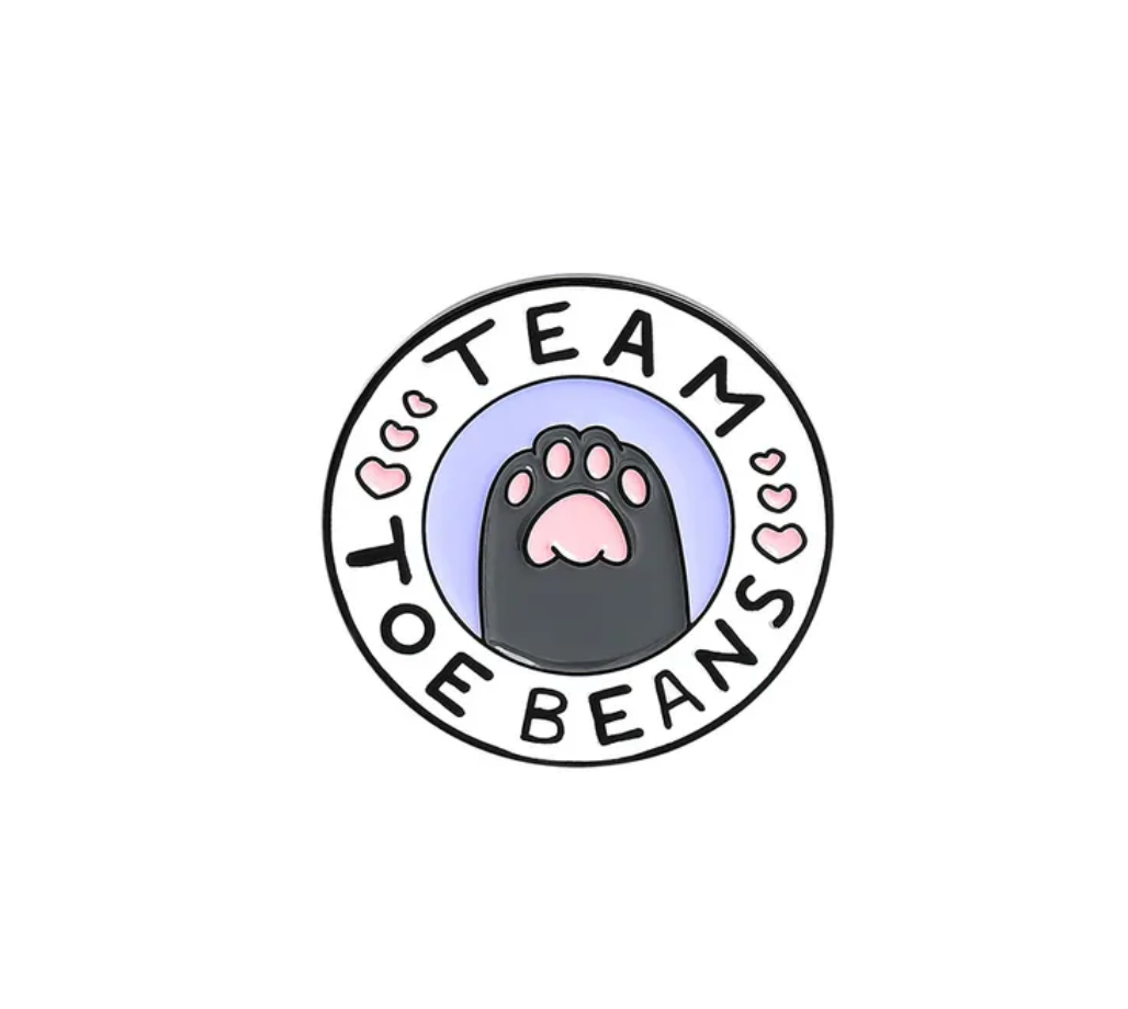 Team Toe Beans Pins